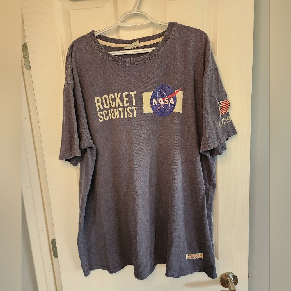 Red Canoe Nasa Rocket Scientist T-Shirt